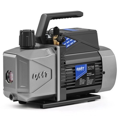 Orion Motor Tech 2 Stage A2L Vacuum Pump, 5 cfm 1/2 hp Two 5 cfm, grey 