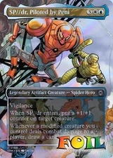 SP//dr, Piloted by Peni Borderless 0199 MTG Marvel's Spider-Man Uncommon NP Foil