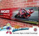 Ducati Lenovo 2026 NEW Moto GP Marc Marquez Banner for Garage, Workshop