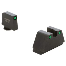 Ameriglo 2XLT Green Tritium 3-Dot Sight Set Compatible with Glock 2XL (GL-814)