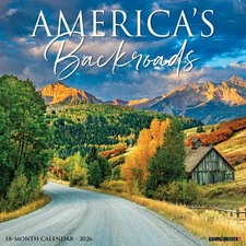 America's Backroads 2026 12" x 12" Wall Calendar  (free shipping)