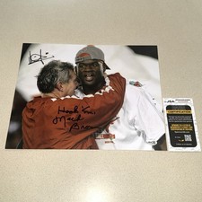 VINCE YOUNG & MACK BROWN signed autographed 11X14 PHOTO TEXAS LONGHORNS JSA COA