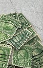 US Postage Stamp 1 Cent Green Franklin 17 ct. — photo 4