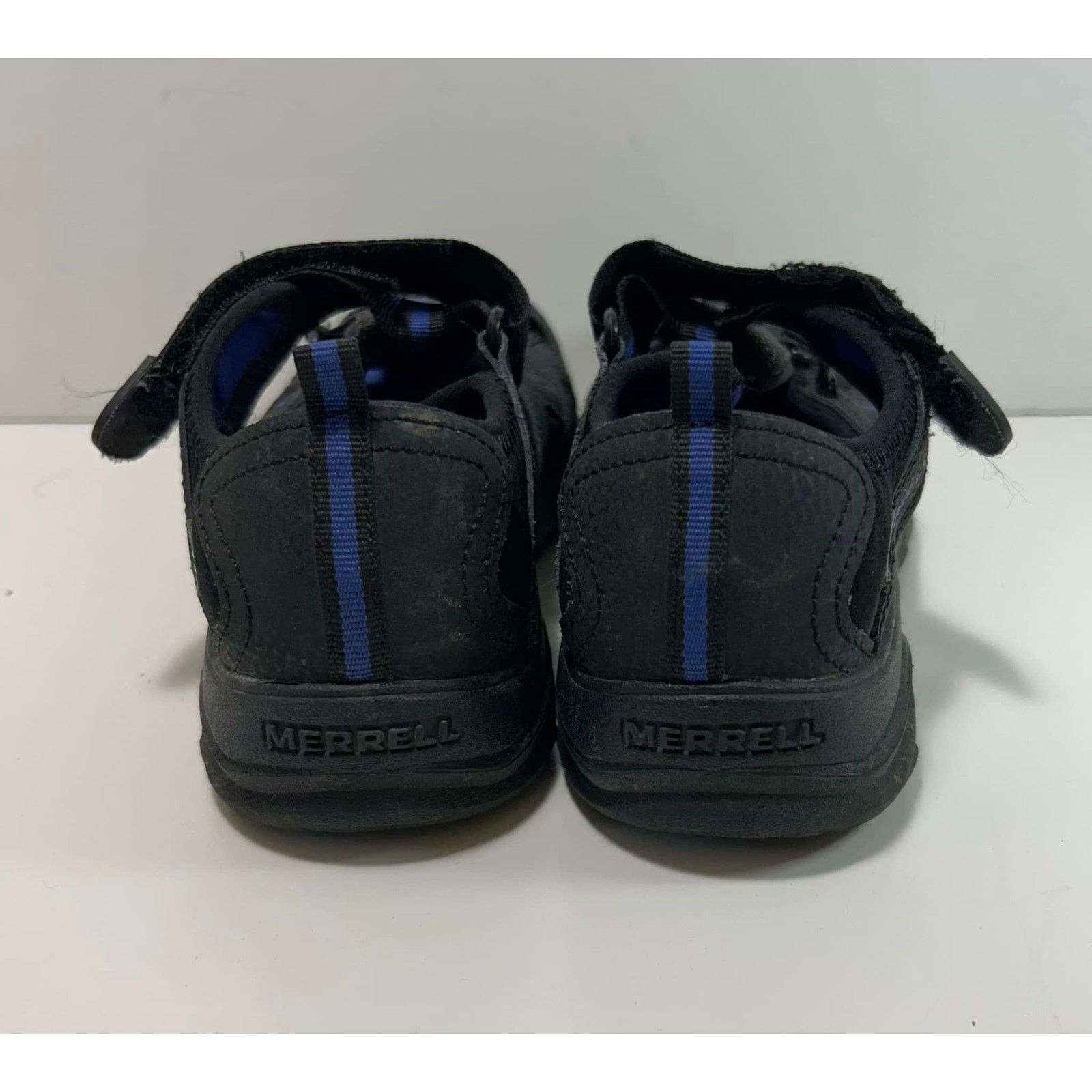 MERRELL Hydro Sandali Nero Cinturino Scarpe da Escursionismo Acqua Activewear Ragazzo 4