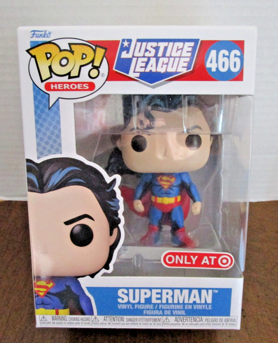 Funko Pop! Heroes Justice League Clark Kent Superman #466 Exclusivo De Target