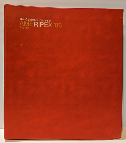 AMERIPEX '86 - Mint Stamps & FDC Collection 32 Pages in Sheets w/album See Pics