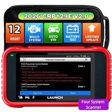 2026 Launch CRP129E V2.0 OBD2 Scanner Engine SRS ABS SAS TPMS Diagnostic Tool