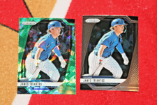 JAMES TRIANTOS (2) 2025 PANINI PRIZM GREEN ICE & BASE #200 CHICAGO CUBS
