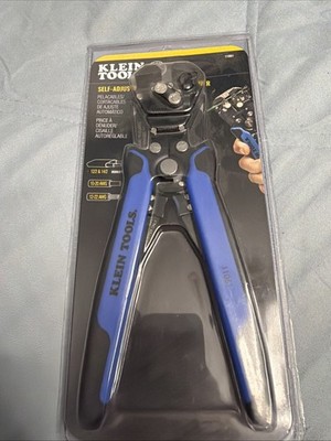 Klein Tools Self Adjusting Wire Stripper and Cutter - Blue/Black