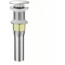 Stainless Steel Up Sink Drain Hair Catcher Nonporous Brushed Nickel