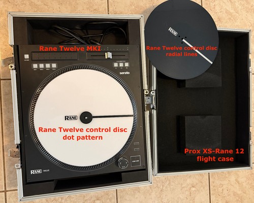 Rane Twelve MK1 MKI DJ control turntable Serato digital vinyl motorized 12"