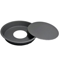 2 x Non-Stick Surface Pie Tart Pan 24 cm 9 inch
