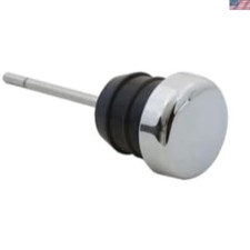 Chrome Oil Tank Dipstick for many 1979-2003 Harley: Replaces 62595-82A