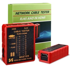 HDMI Cable Tester Portable High Definition Network Cable Tester Checker