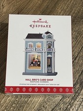 NIB Hallmark Keepsake Ornament Hall Bros Card Shop Keepsake Korners 2017 NEW