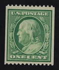 CKStamps: US Stamps Collection Scott#348 1c Franklin Mint LH OG