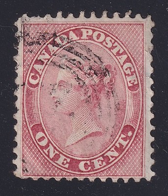 Canada 1859-1864, Scott 14, VF, 1 cent Victoria, used. | eBay