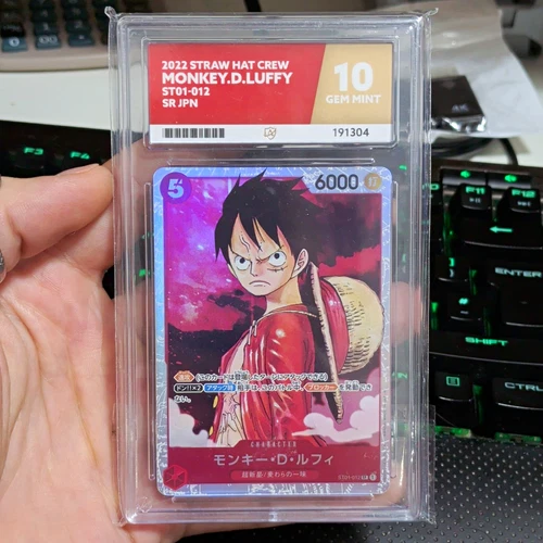 ACE 10 Monkey D. Luffy ST01-012 SR Starter Deck Straw Hat Crew 2022 Japanese