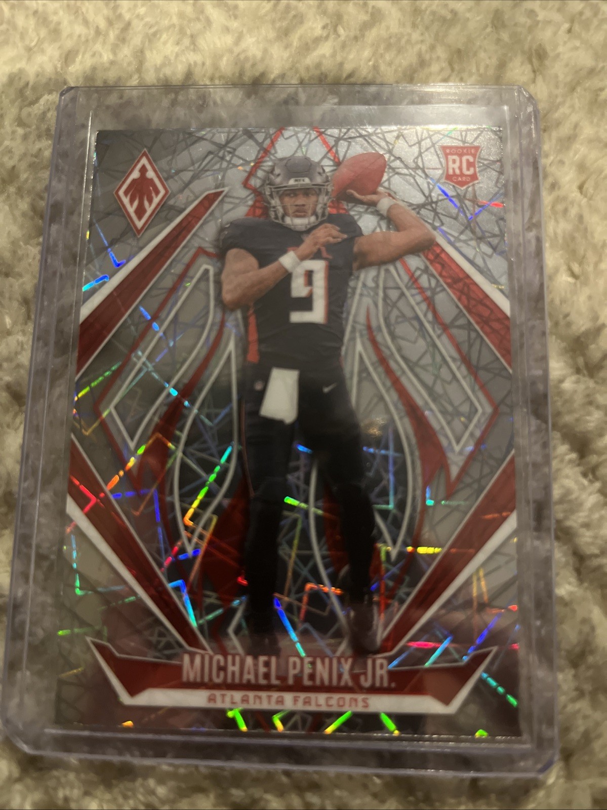 2024 Panini Phoenix - Rookies Michael Penix Jr. #229 Lazer (RC)