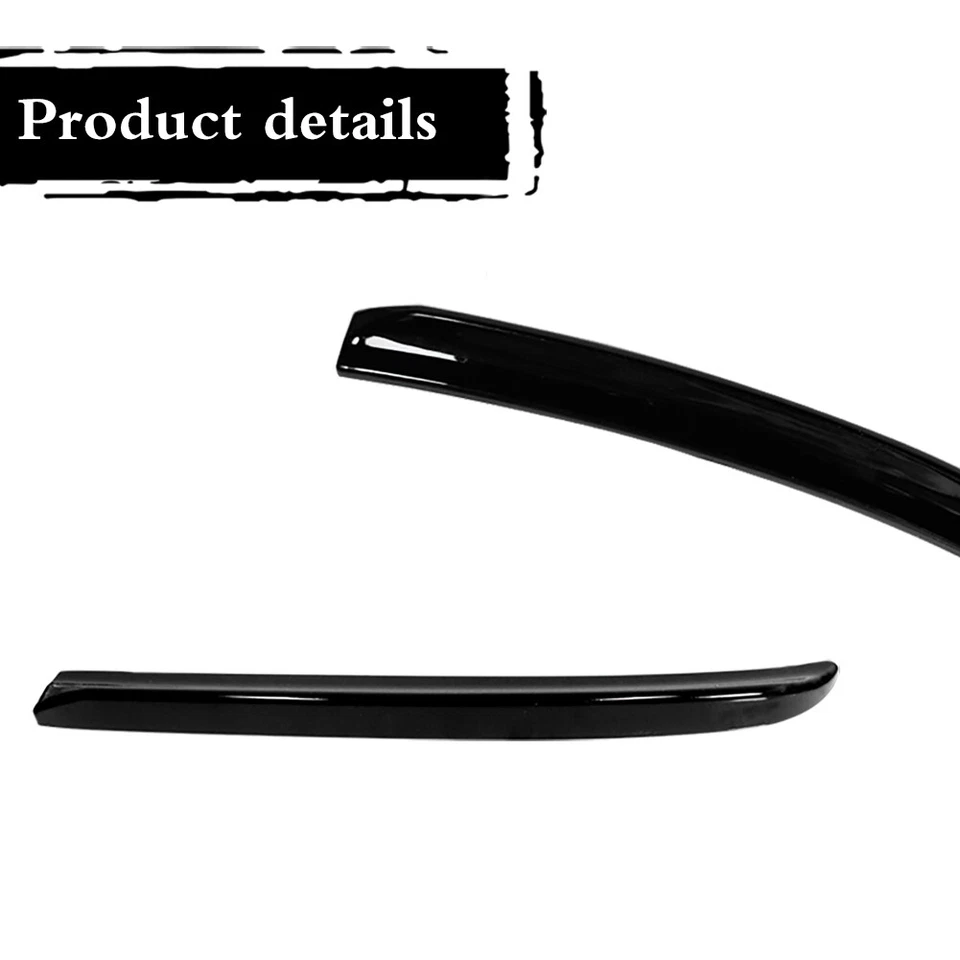 Alerón de techo trasero negro brillante extensión labios alas aleta para MINI Cooper 2015-up Foto 3 de 4