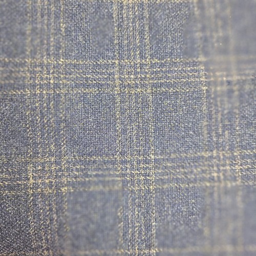 HART SCHAFFNER MARX Parisian Blue Plaid Wool Suit Jacket/Sport Coat 46R USA - Picture 12 of 17
