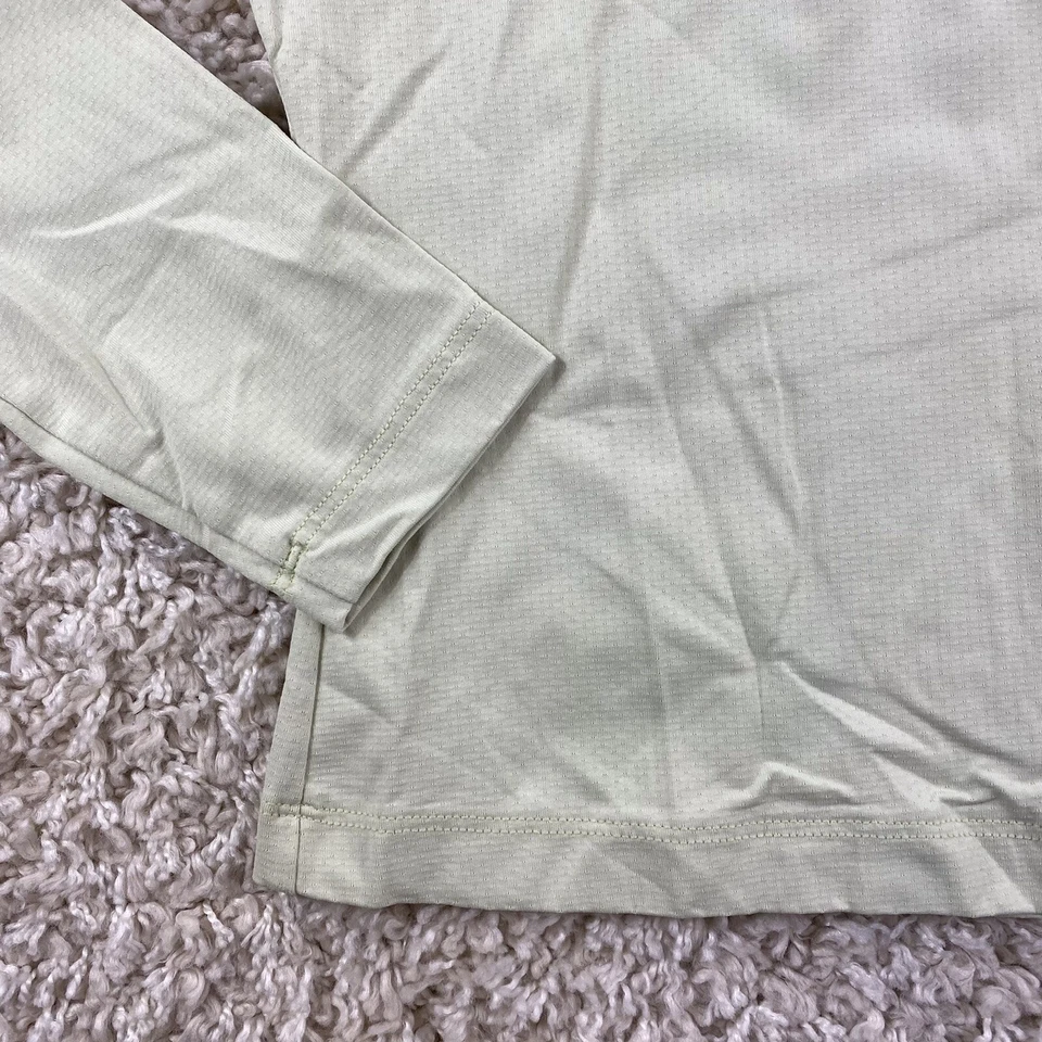 City Lights Mujer Camisa Mediana Larga Verde Claro Jersey Elástico Foto 2 de 4