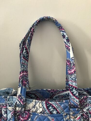 NEW Vera Bradley Disney Glenna Cinderella Paisley Satchel Handbag Shoulder Bag - Picture 3 of 10
