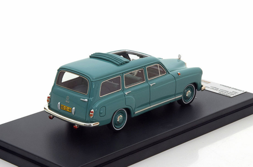 Mercedes Ponton Binz Station Wagon 1954 light Green 1/43 PR0526 PremiumX - Foto 2 di 2