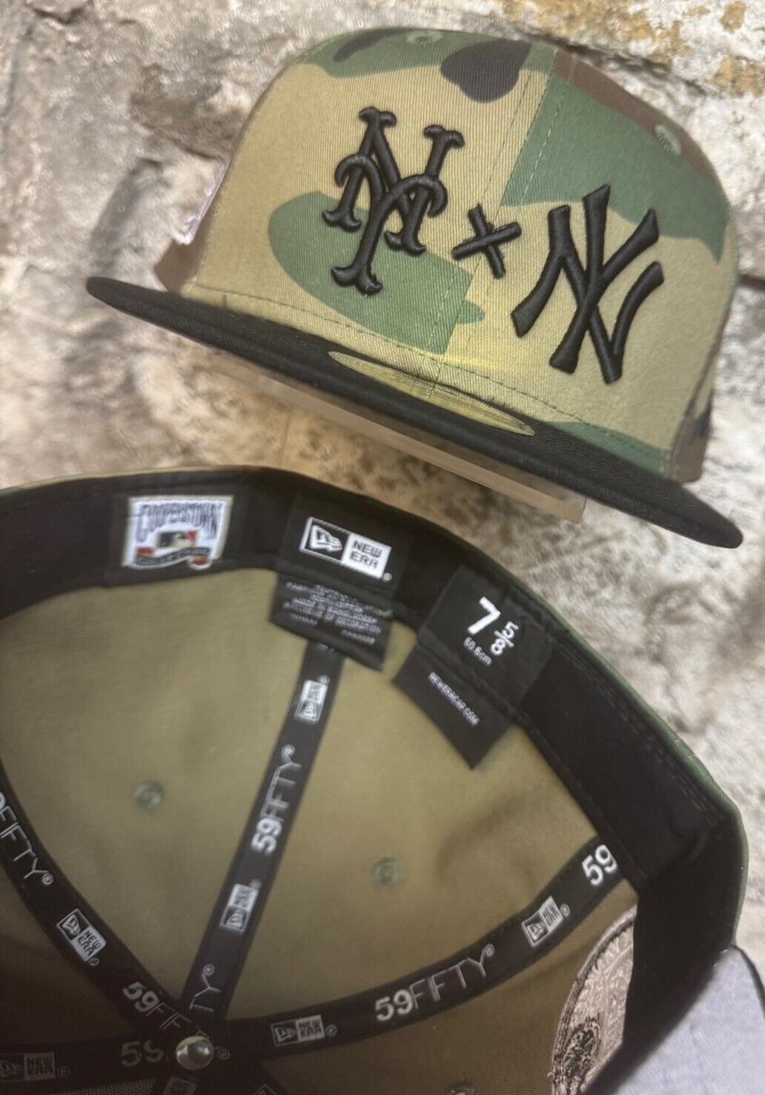 NY Yankees x Mets Camoflauge Subway Series New Era Fitted Club