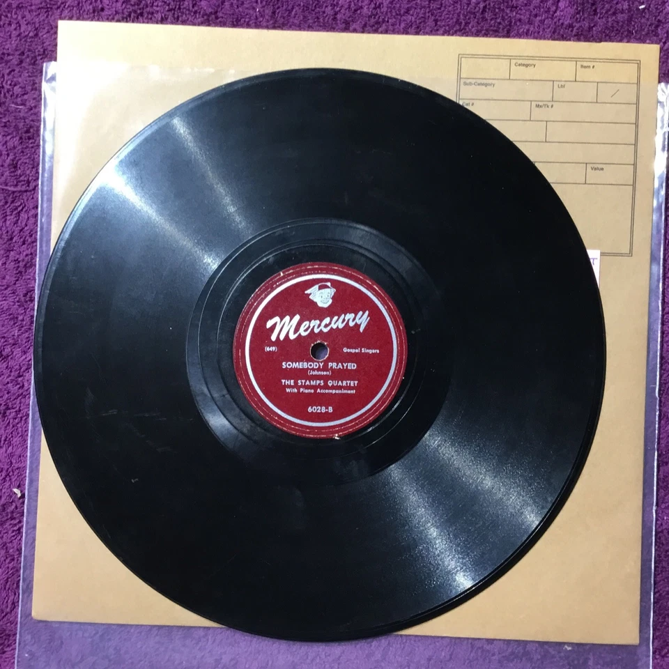 The Stamps Quartet 78 Rpm Lot of (2) Various G - Image 4 of 4