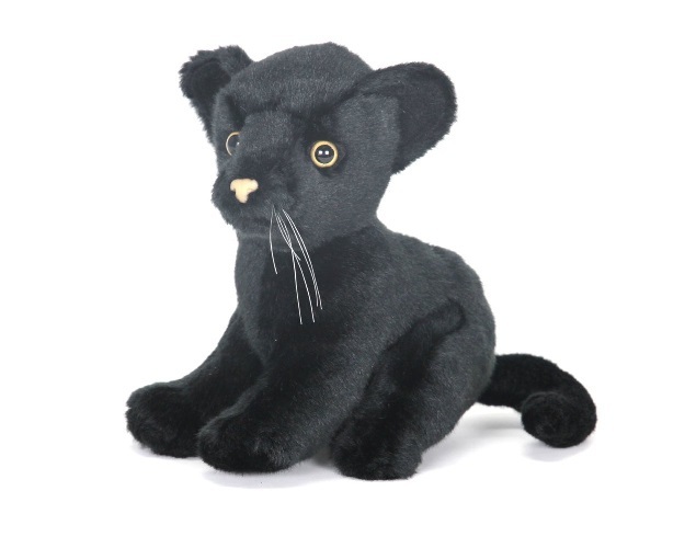 WWF Stuffed Toy Black Panther (7 1/2in) Animal Big Cat Predator for sale online | eBay
