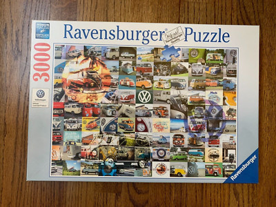 Puzzle Ravensburger 3000 Pièces - VW Campervan Moments - À Partir De 12 Ans
