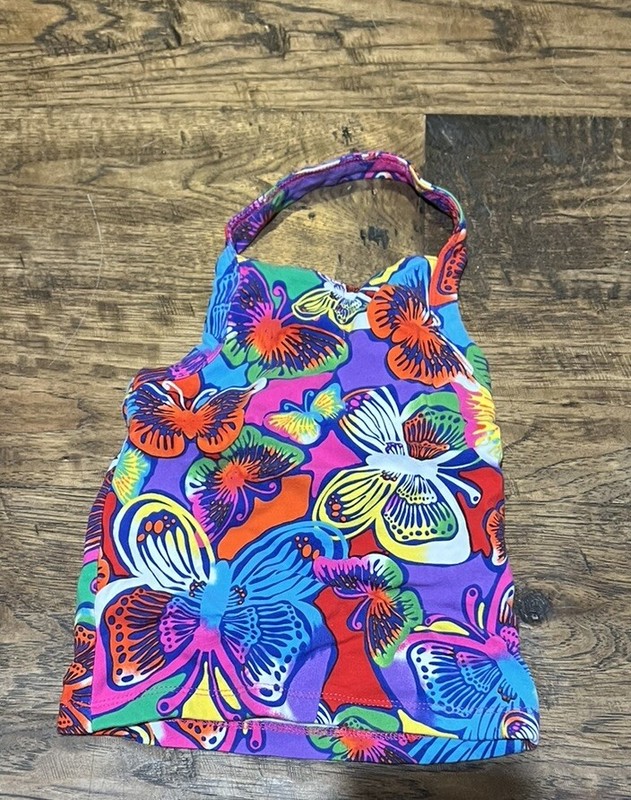 Halter Top Butterfly Multi Color Size 4T Girls The Children’s Place