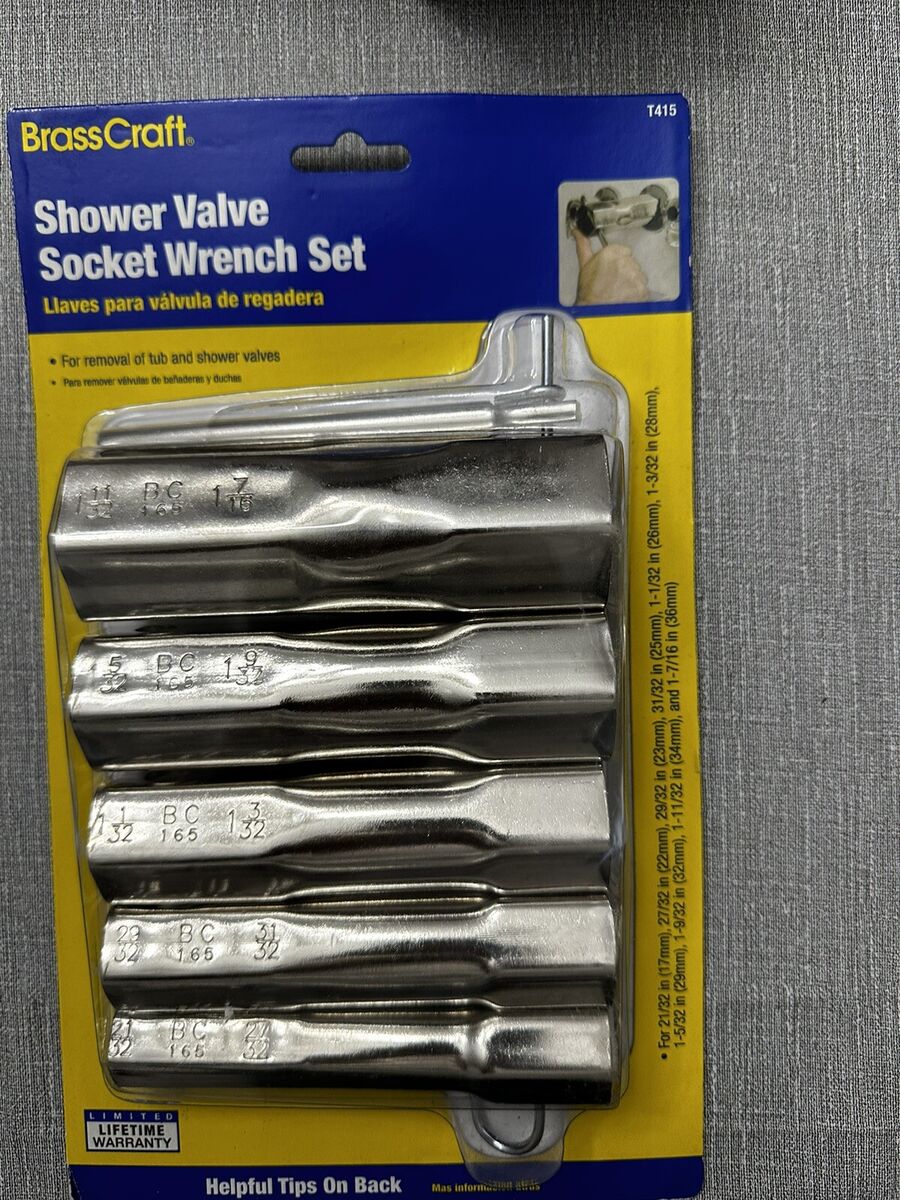 Shower Valve Socket Wrench Shower Valve Socket Wrench