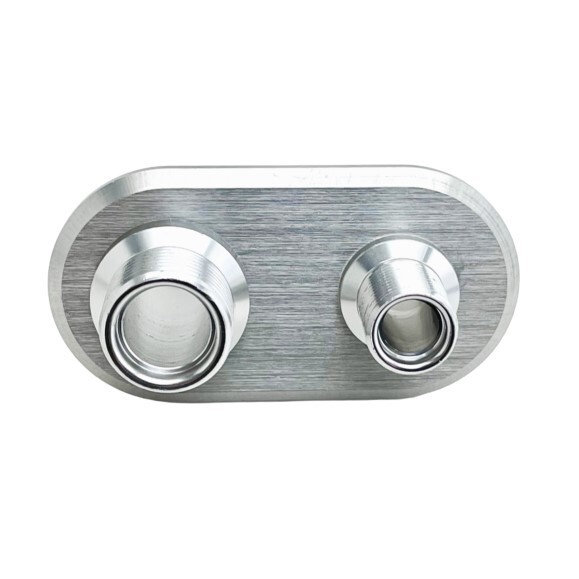 HEL Performance AN6 AN8 AN10 AN12 Twin Bulkhead Firewall Pass Through Connector