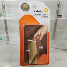 Safety 1st Cabinet Drawer Childproof Latches Baby Secure Wide Grip Lock 7 Pieces