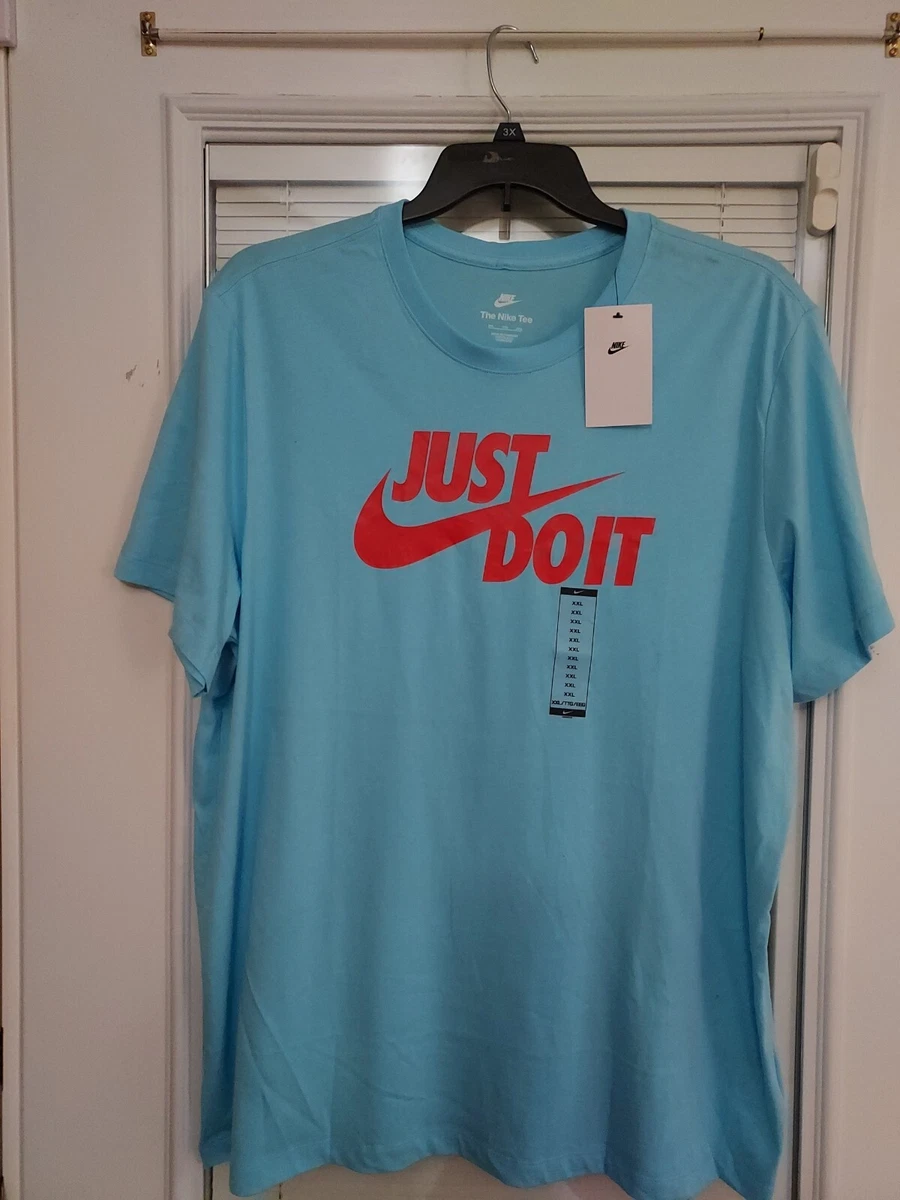 NWT NIKE SIZE XXL CLUB BLUE 👕 CHILL T-SHIRT | eBay