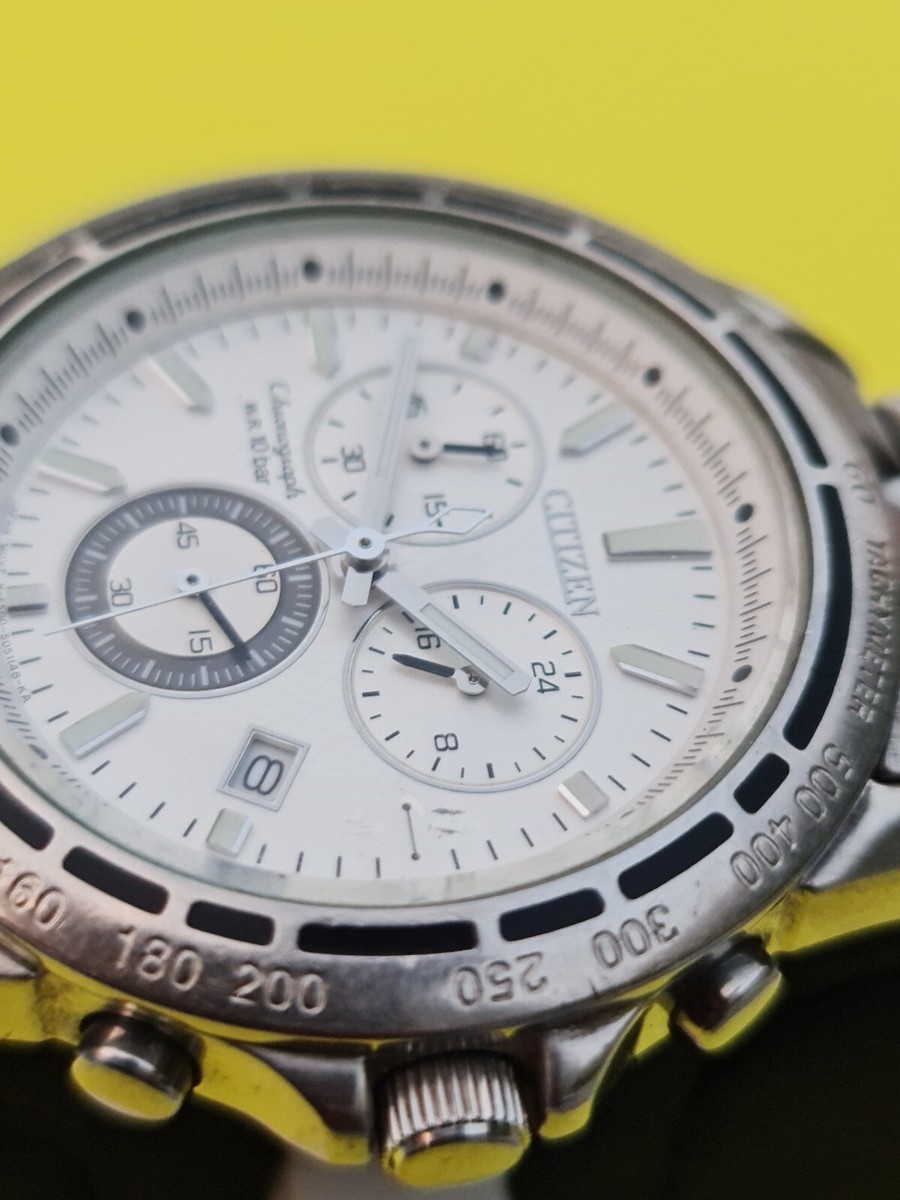 Citizen Chronograph Triple Calendar Quartz Japan Men's Watch