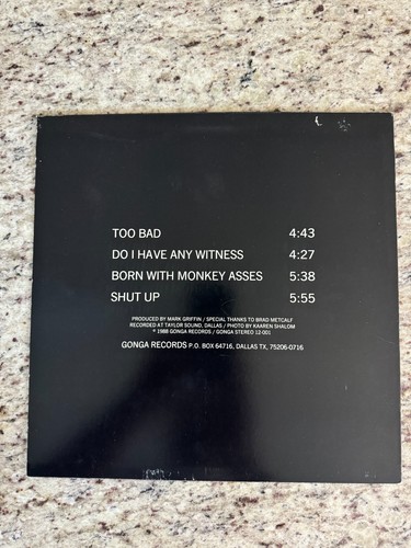 MC 900 Ft Jesus With DJ Zero OG Vinyl LP, Gonga Records, 1988, 12-001 - Picture 2 of 4
