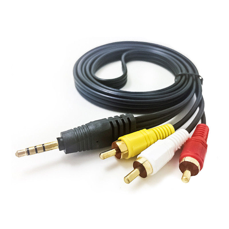 AV A/V TV Cable Cord Lead For Sony DCRTRV900 DCRTRV820 DCRTRV740 DCR