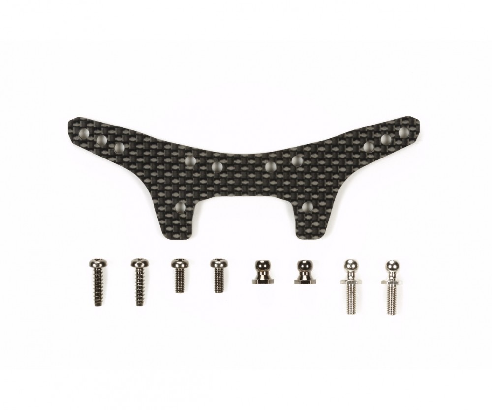 Tamiya 300054563 - DT-03 Rear Shock Tower Carbon Reinforced - New