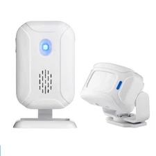 Wireless Split Doorbell Pir Motion Sensor Detector Security Driveway Alarm Chime