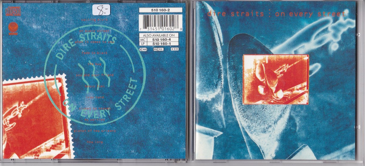 欧2LP Dire Straits On Every Street 3752914 Vertigo, Vertigo, Vertigo, Mercury, Mercury, Mercury, UMC, UMC, UMC /00520 Dire Straits – On Every Street – 2 x Vinyl (180g, LP, Album