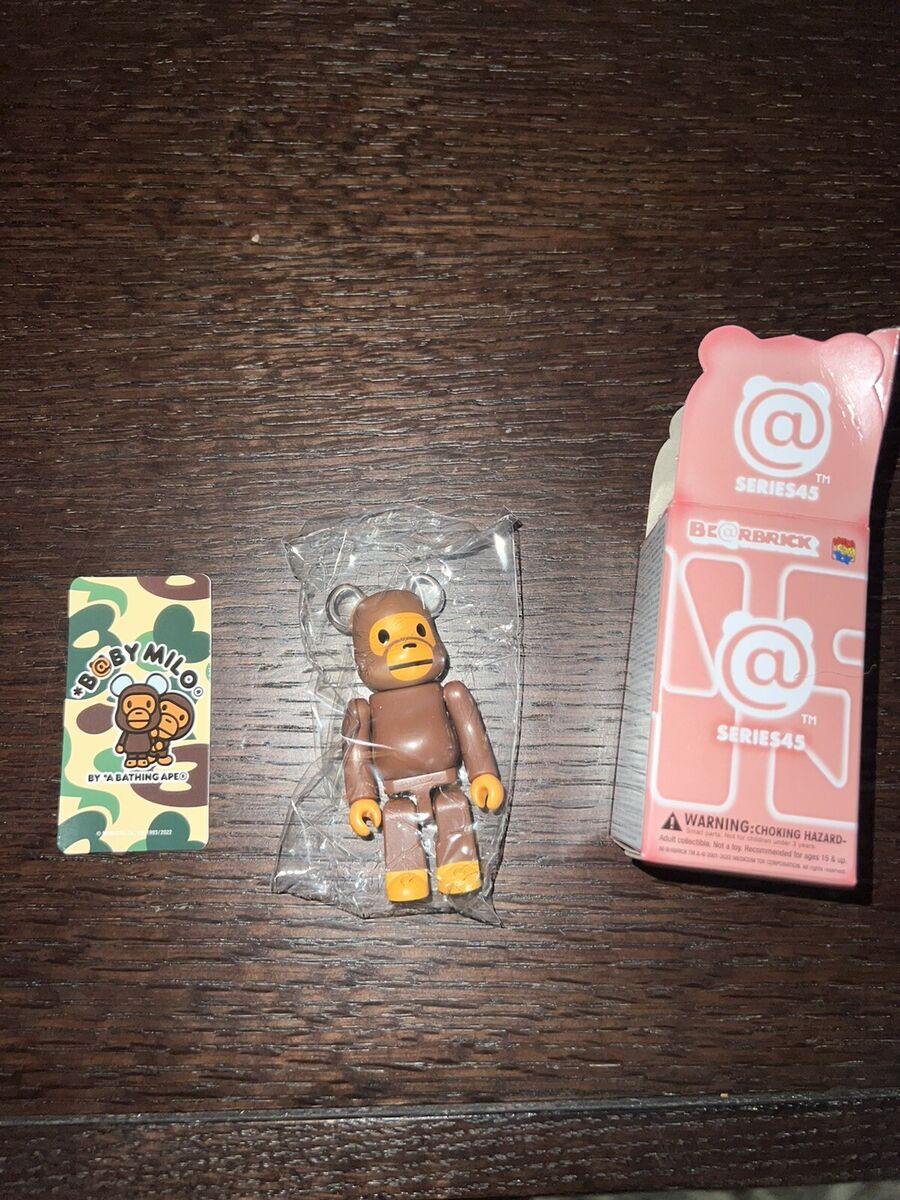 Bearbrick Series 45 Secret BAPE baby Milo 100% Limited BE Bearbrick Series 45 Secret BAPE baby Milo 100% Limited BE