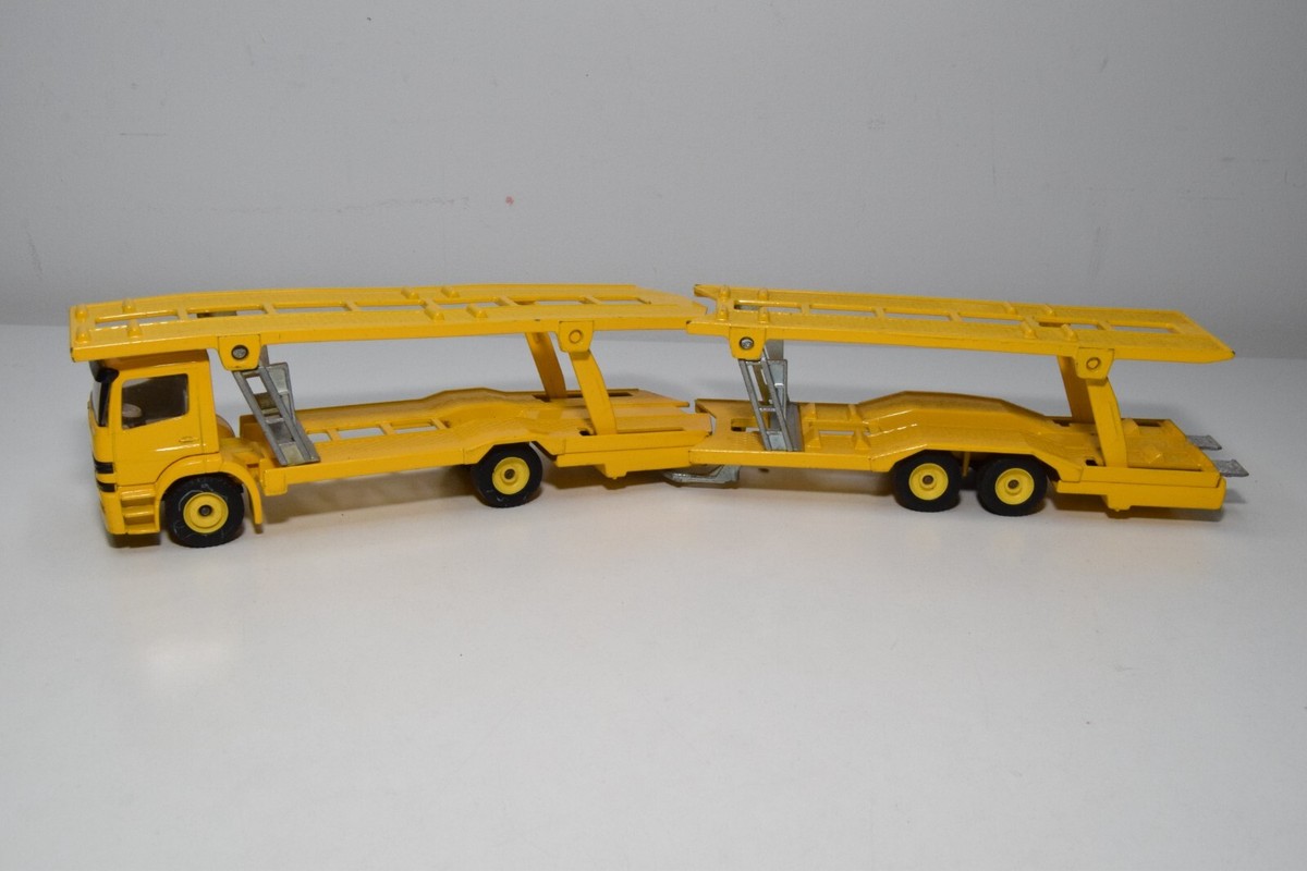B67 1:55 SIKU 3419 MERCEDES-BENZ ACTROS CAR AUTO CAR TRANSPORTER