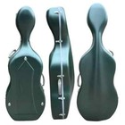 Strong abrazine Green hard Cello case 4/4 Carbon fiber ,Light weight 3kg