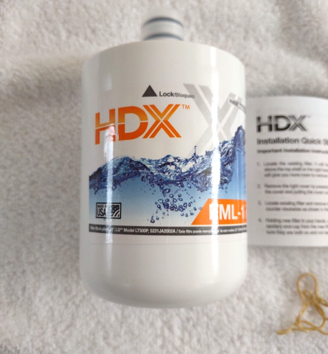 HDX LG Refrigerator Replacement Water Filter Fits LG Model LT500P, 5231JA2002A