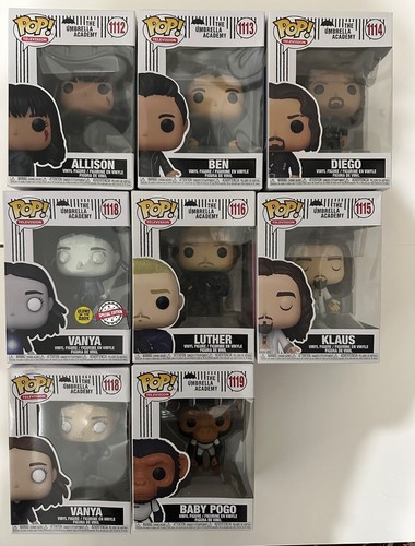 Funko Pop! Umbrella Academy TV Series YOU PICK! Included Limited & CHASE - Picture 80 of 99