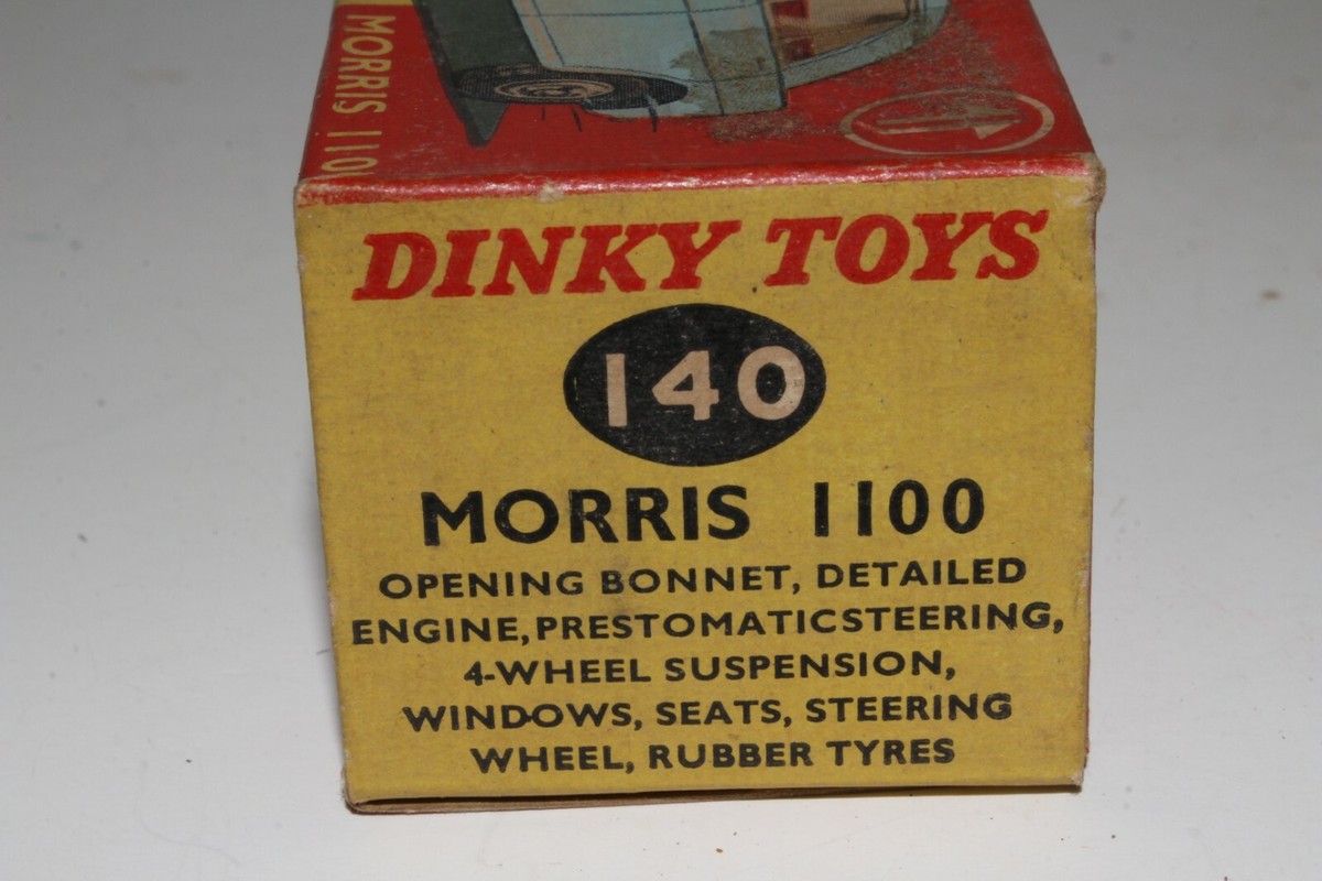 Dinky Toys, #140, 1960's Morris 1100 Sedan with Original Box | eBay