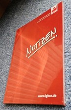 neues IG BCE gebundenes Notizbuch -  Notizen DIN A4 - kariert - Notizblock IGBCE